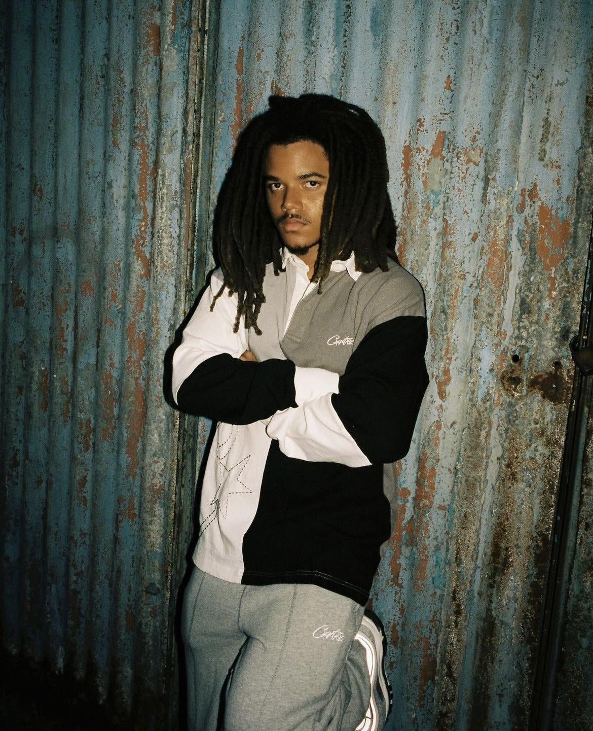 Corteiz Polo Langarm-Block