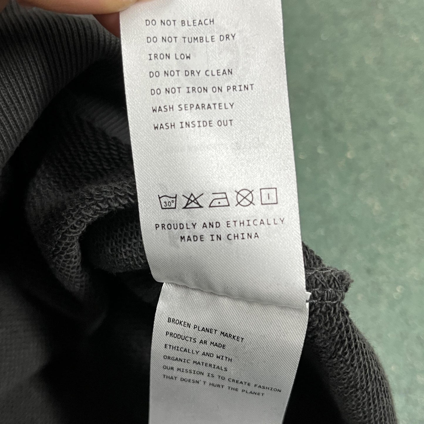 Broken Planet Heart Skull Hoodie