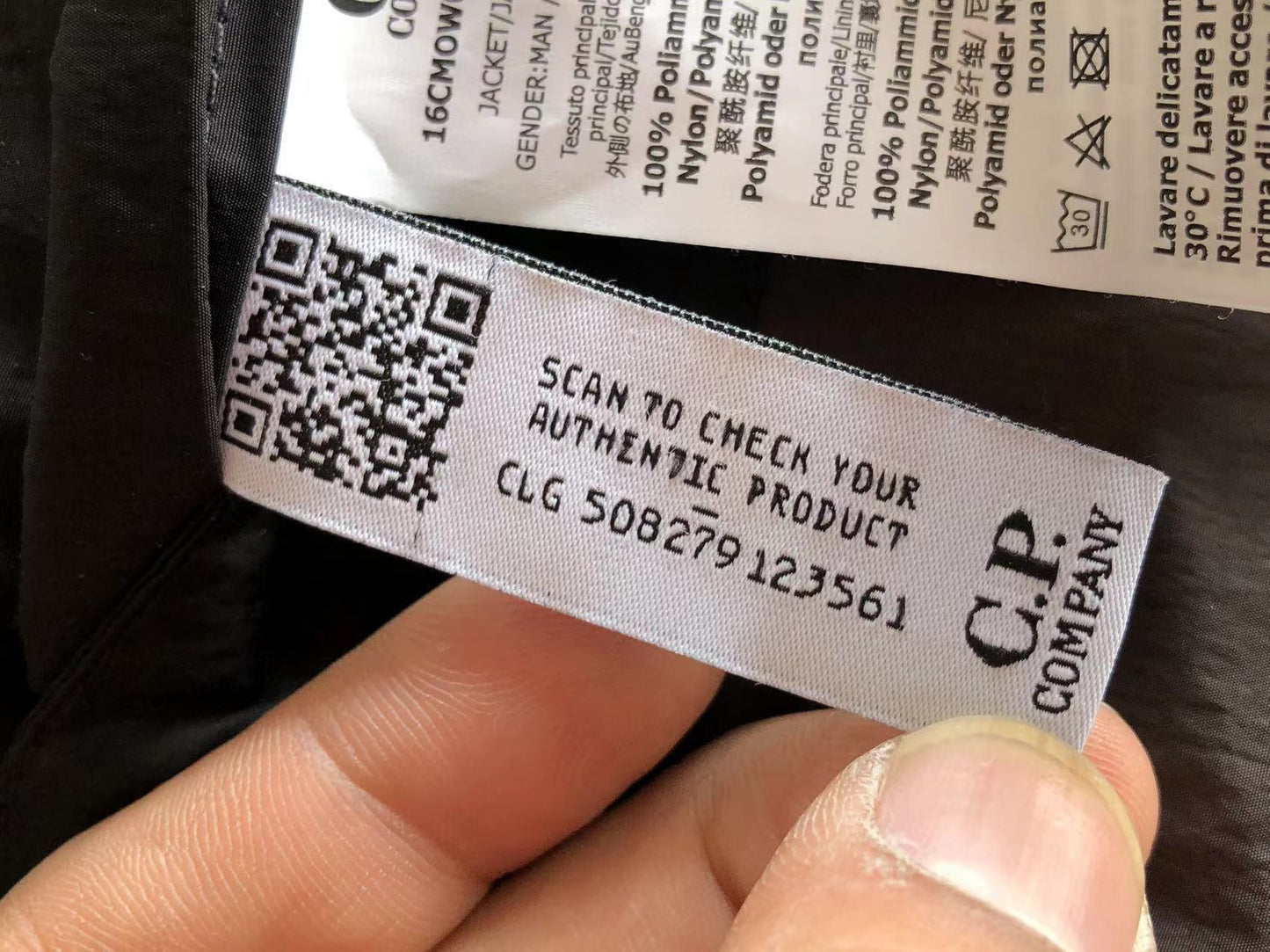 Jacke der CP Company