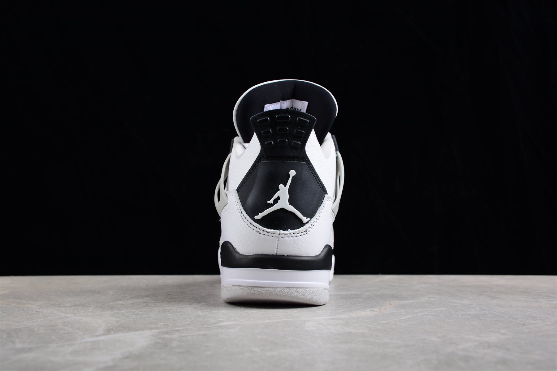 AJ 4 Military Black