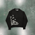 Broken P Knitted Sweater