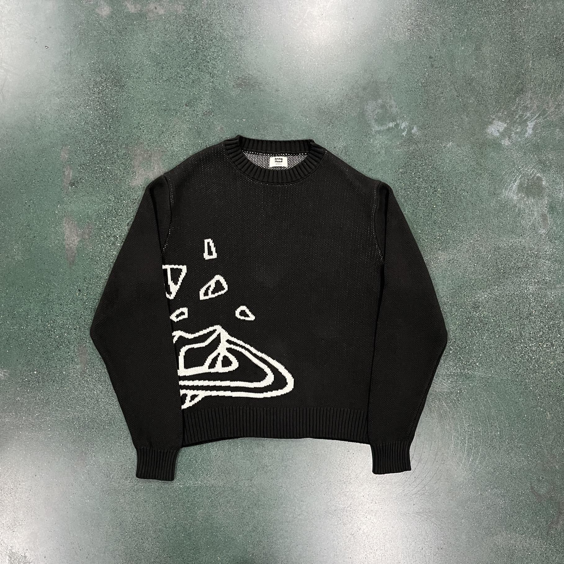 Broken P Knitted Sweater