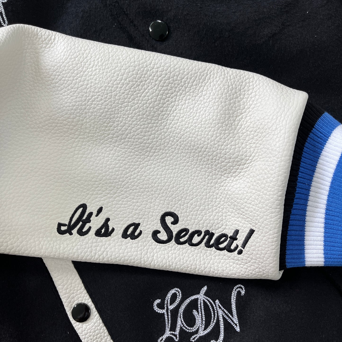 Trapstar Varsity Jacket Couro Legítimo