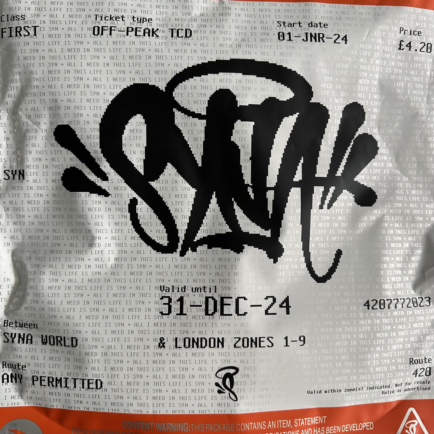 Synaworld Langarmshirt Hazard