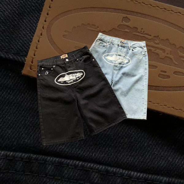 Corteiz Jeansshorts