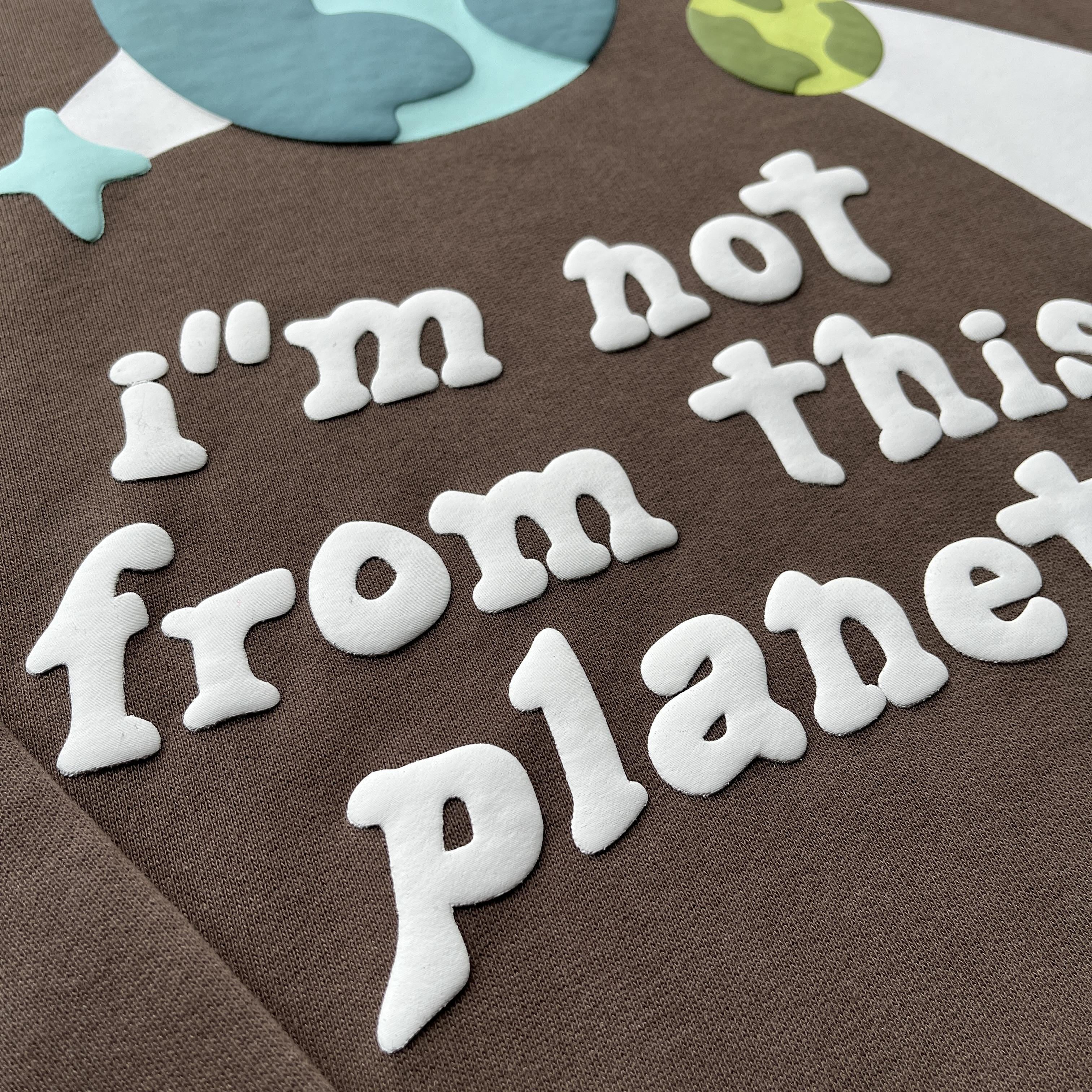 Broken P Market Blue Planet Hoodie