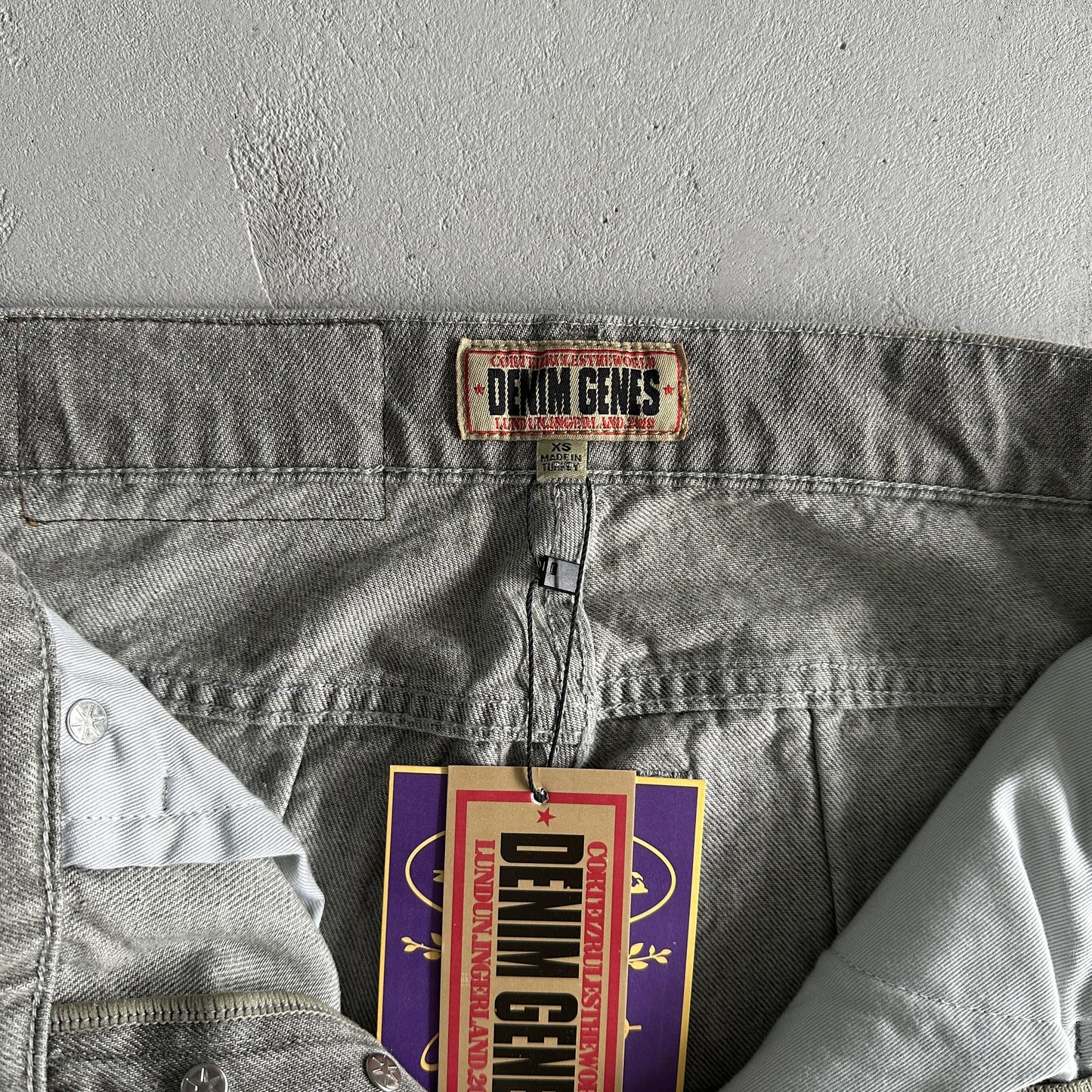 Corteiz Denim Jeans Pant Grey