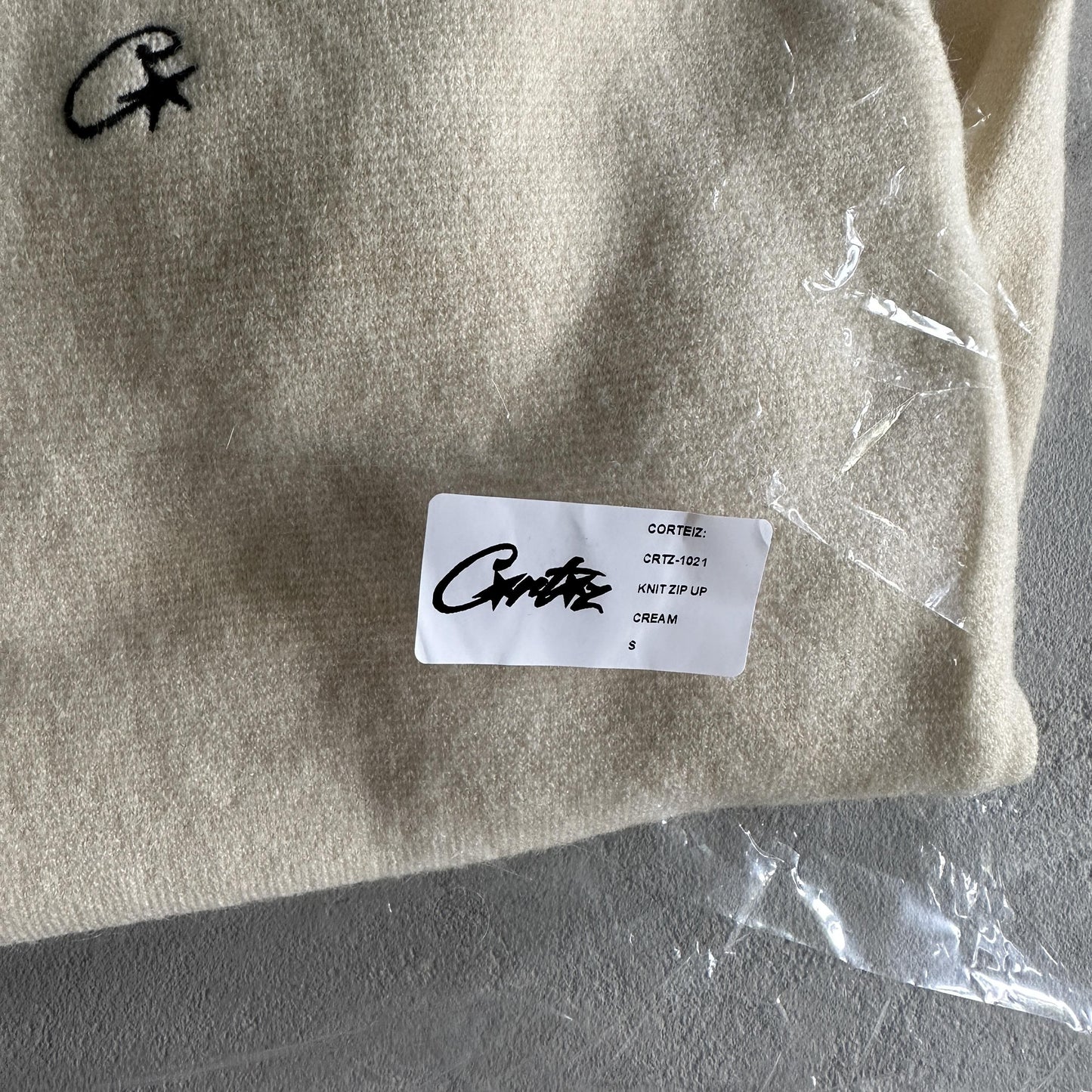 Corteiz Fleece Strickreißverschluss