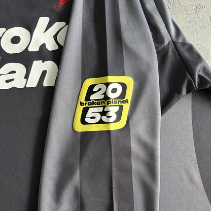 Broken Planet  Football Long Sleeve Tee