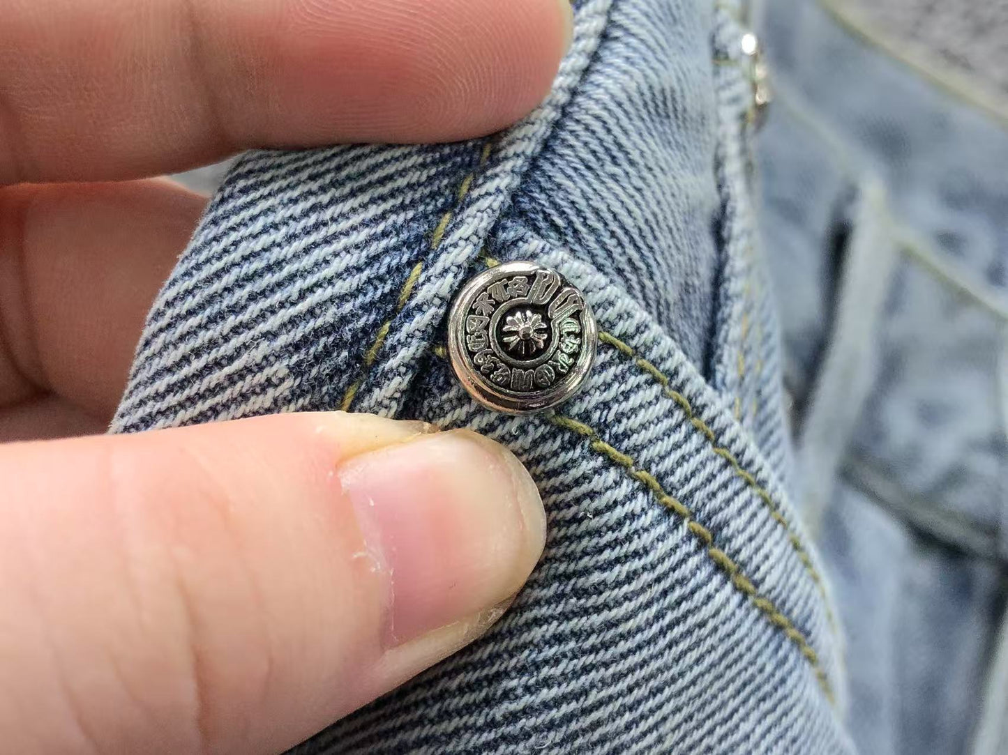 Chrome Hearts Jeans Shorts