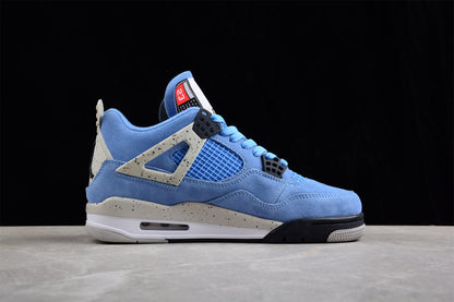 AIR JORDAN 4 RETRO "UNIVERSITY BLUE" AZUL 