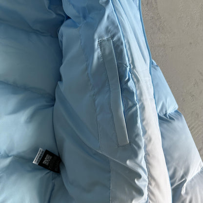 Trapstar Decoded 2.0 Kapuzen-Steppjacke Himmelblau