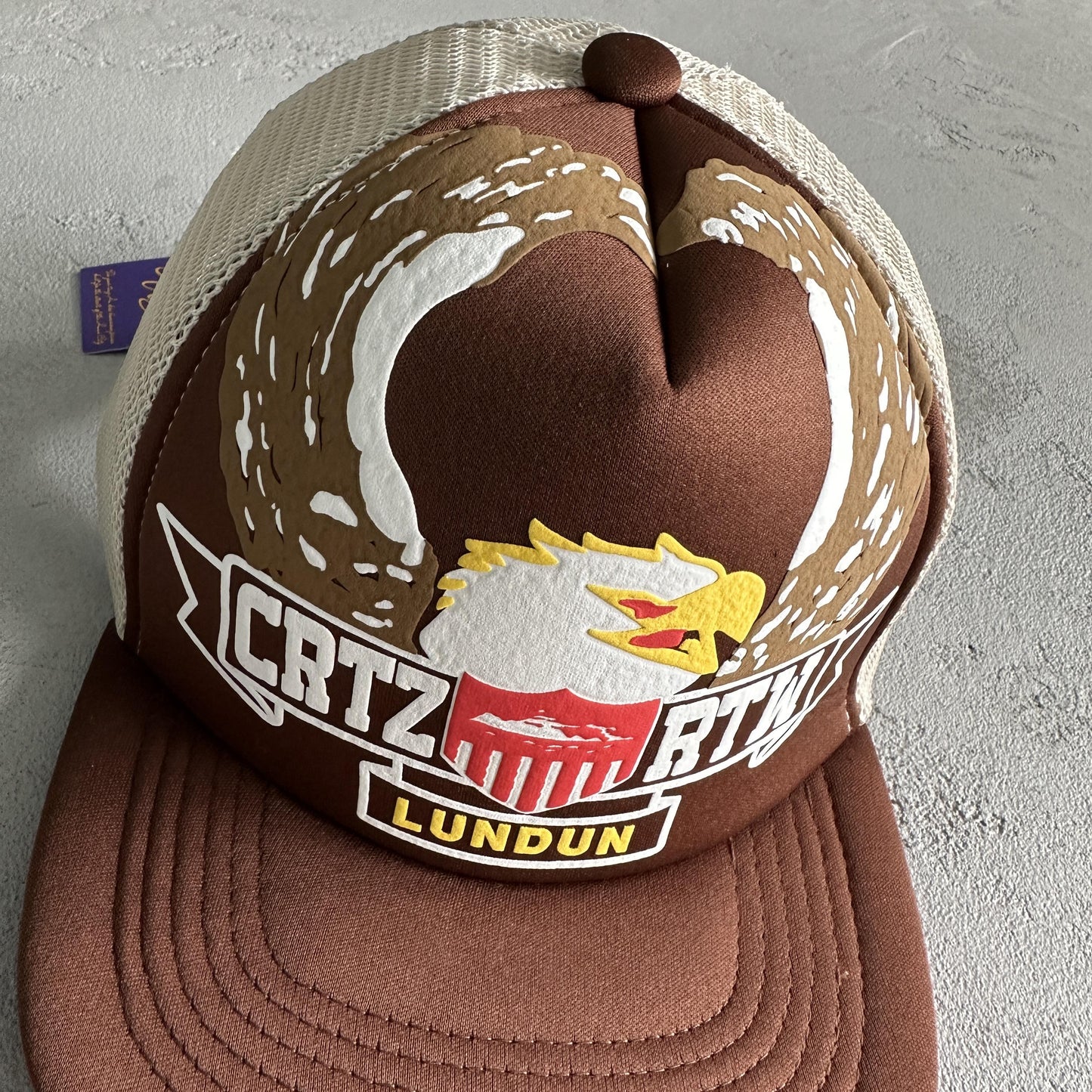 Corteiz Eagle Trucker Cap