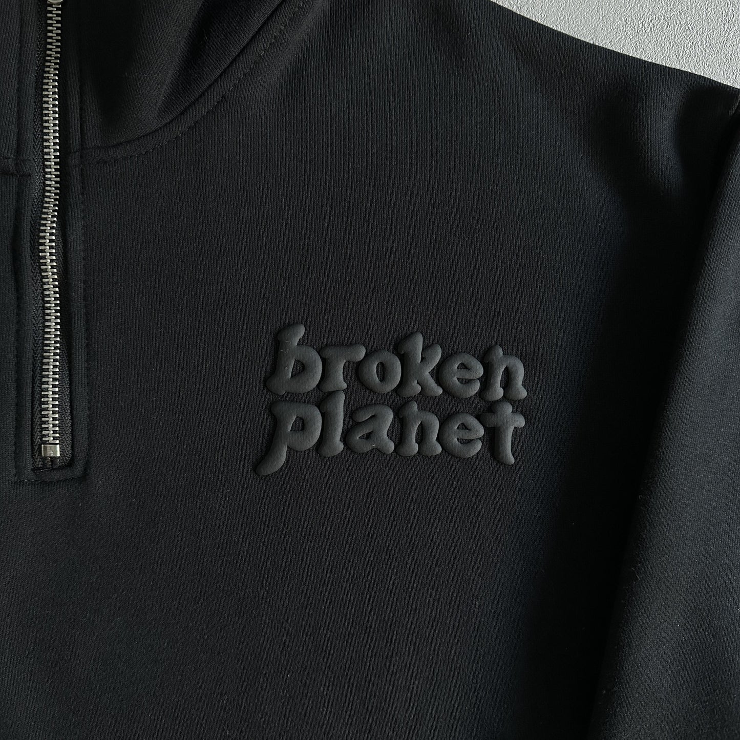Broken Planet Basics Quarter Zip Jumper Sweater