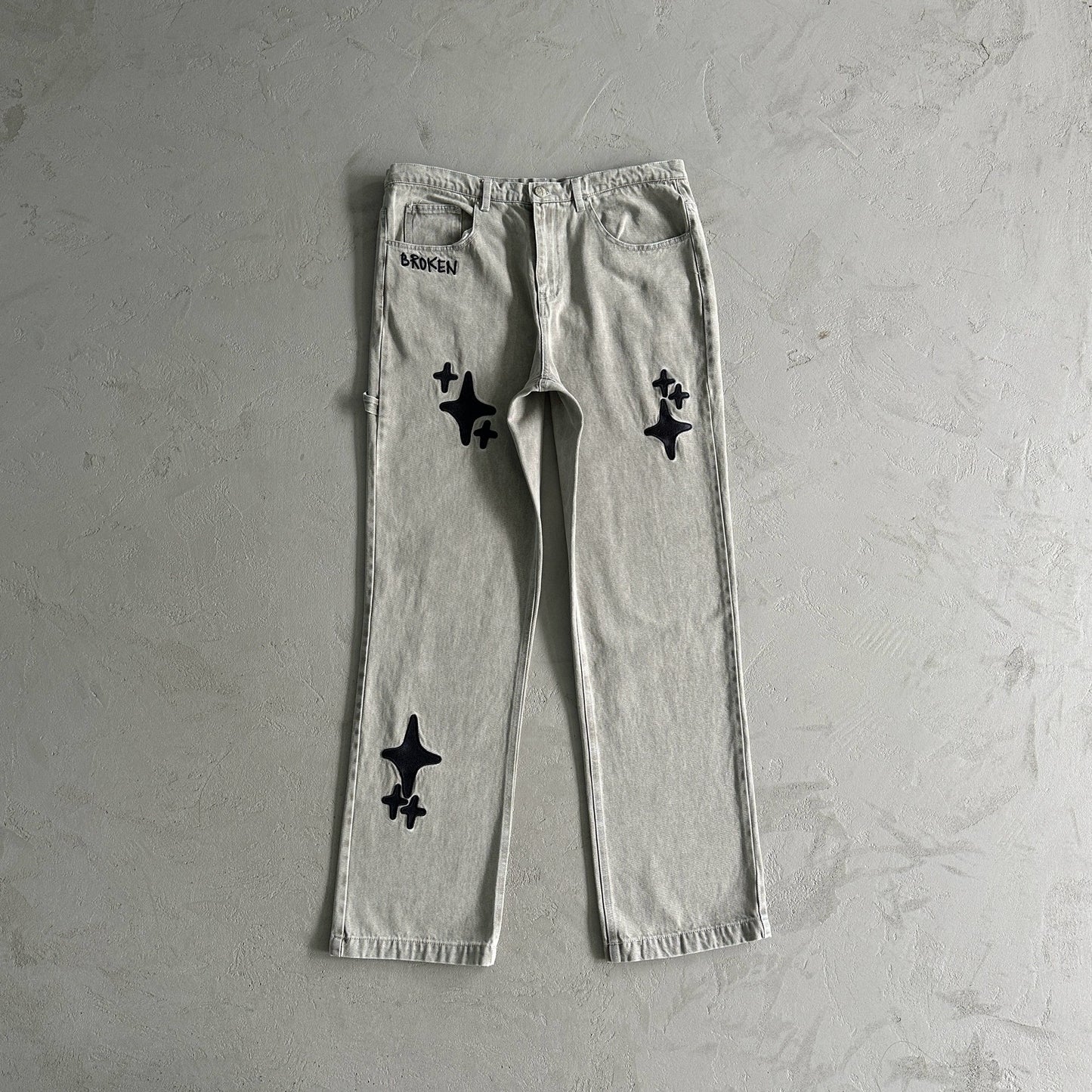 Broken Planet Black Star Pants 
