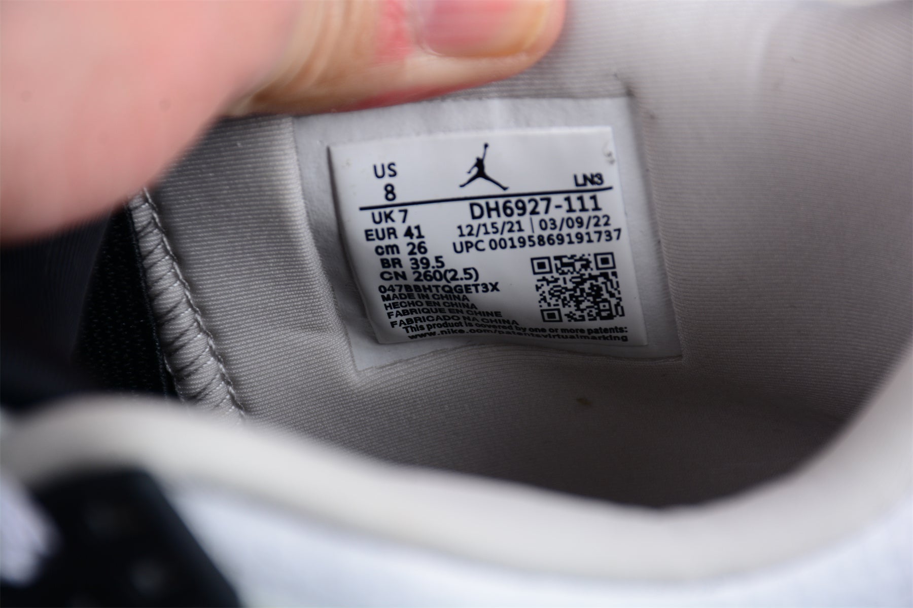 AJ 4 Military Black