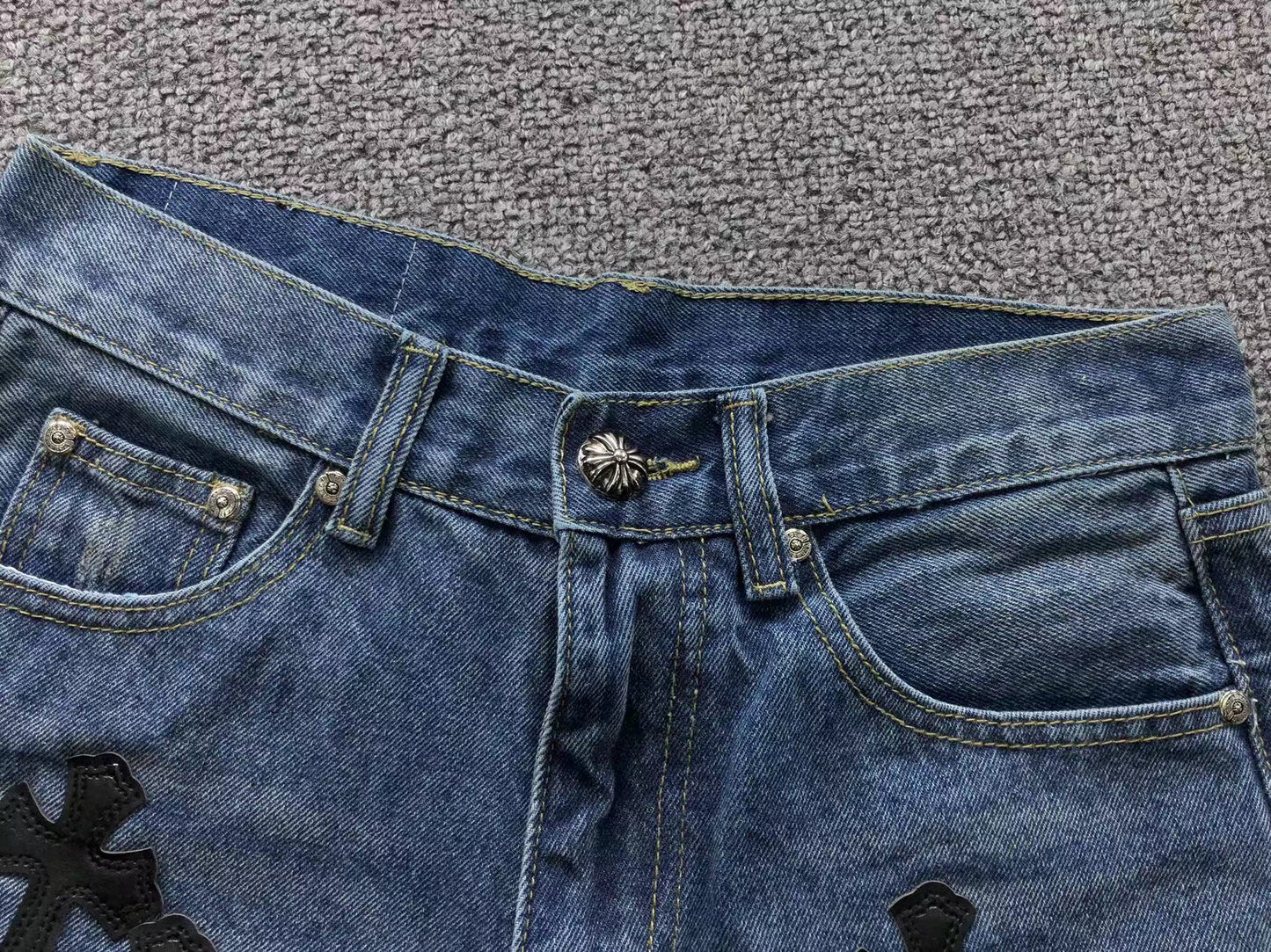 Chrome Hearts Jeans Shorts