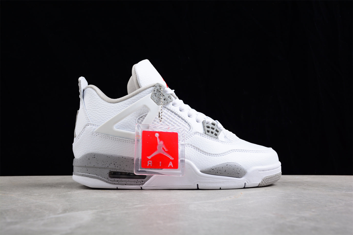 AIR JORDAN 4" WHITE OREO" 