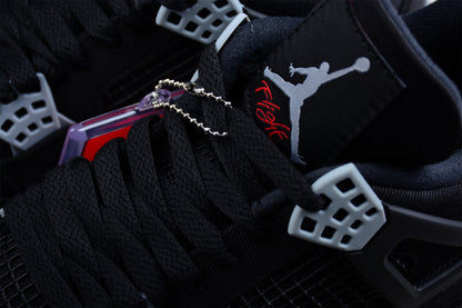 AJ4 Retro "Black Canvas"