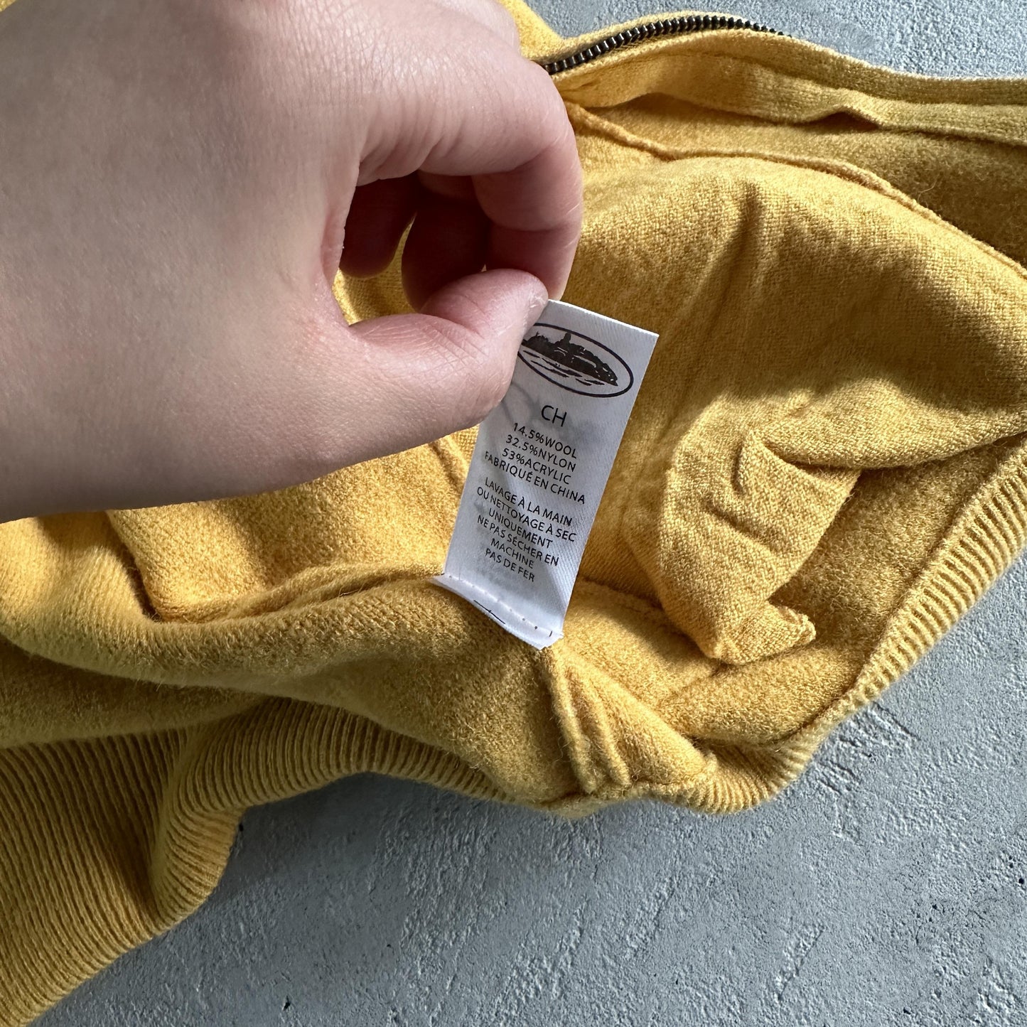 Corteiz Fleece Strickreißverschluss