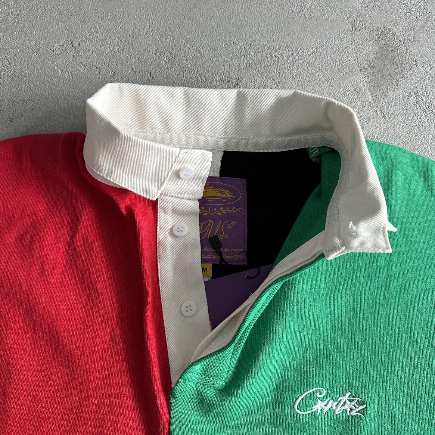 Corteiz Polo Longsleeve Block