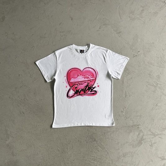 Corteiz T-Shirt Rosa Herz 