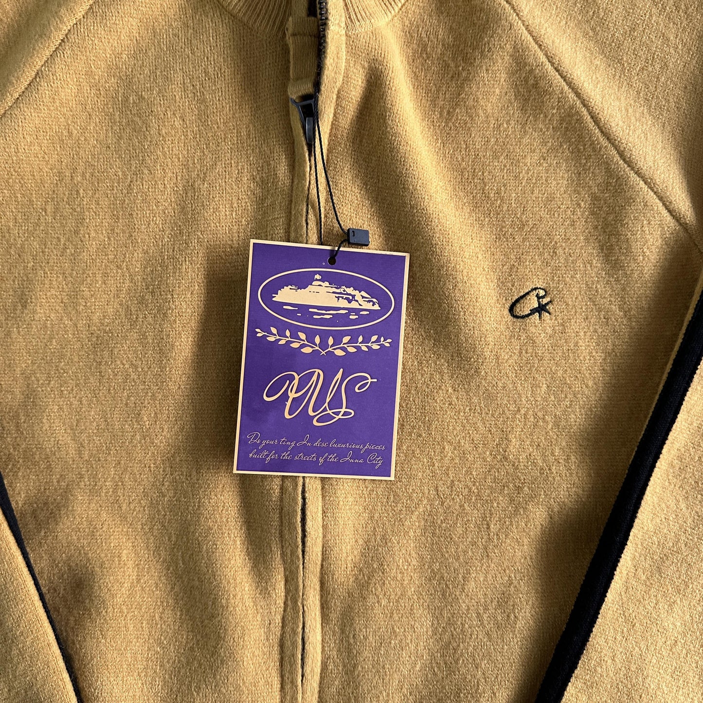 Corteiz Fleece Strickreißverschluss