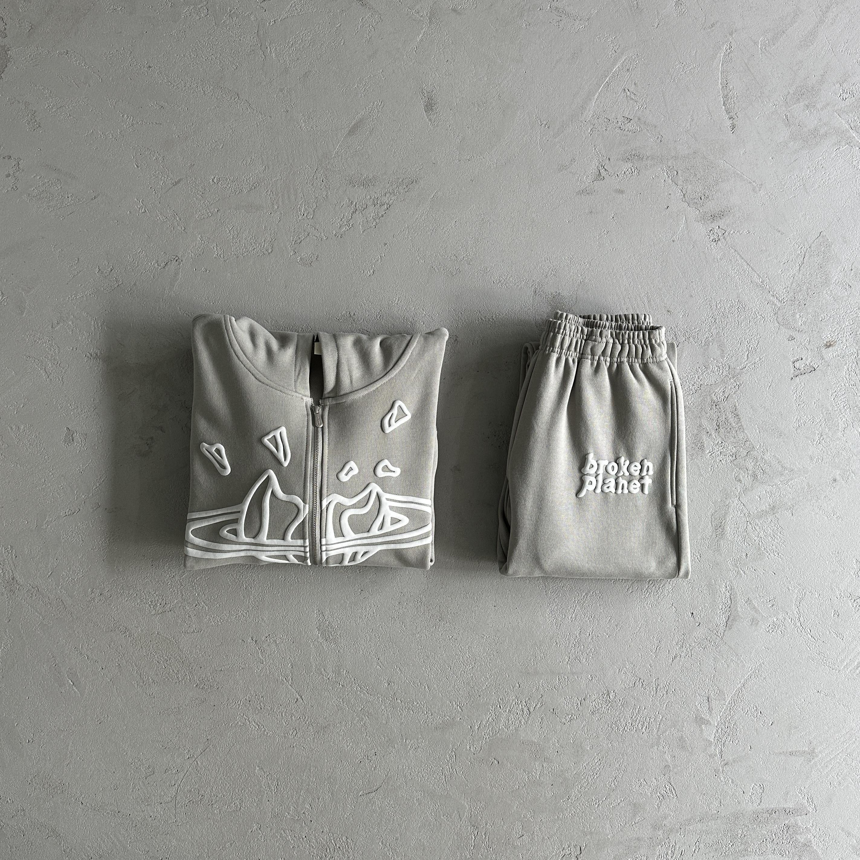 Broken P Zip Up  Suit