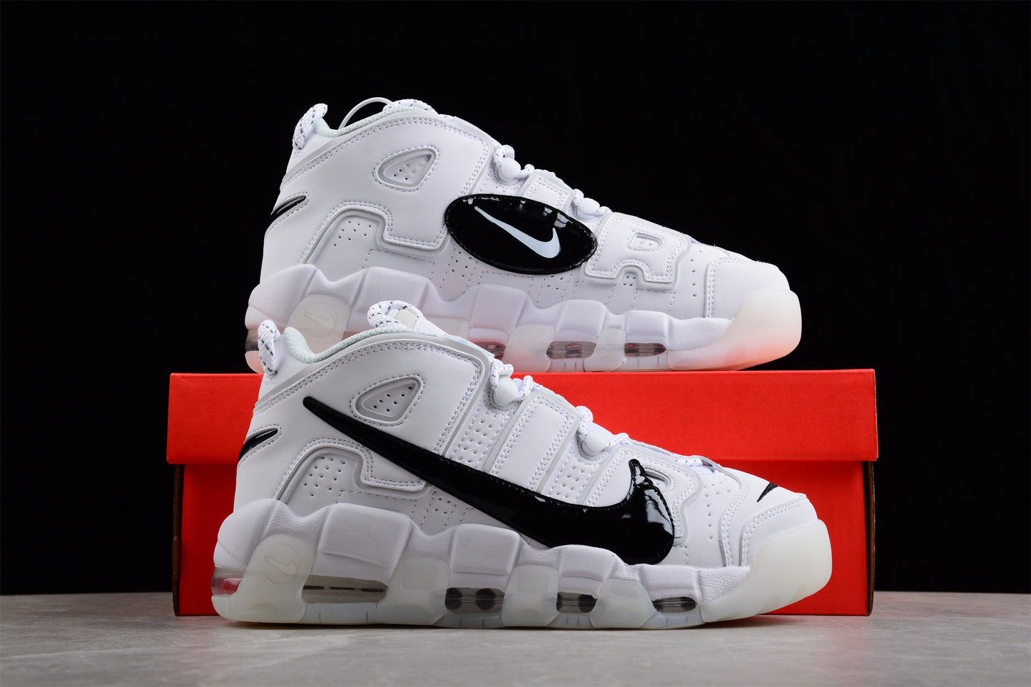 Nike Air More Uptempo „Copy Paste“ Weiß 