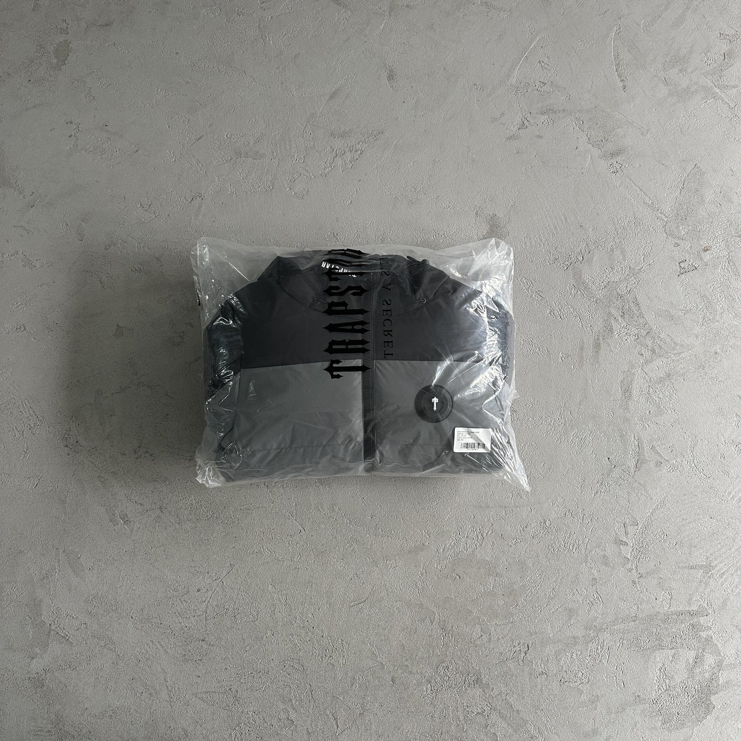 Trapstar Decoded Arch Steppjacke Schwarz Grau