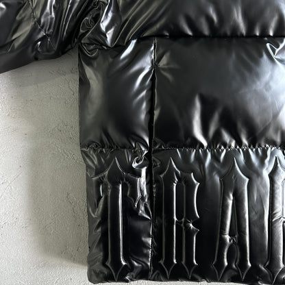 Trapstar Irongate Steppjacke mit Prägung, Schwarz