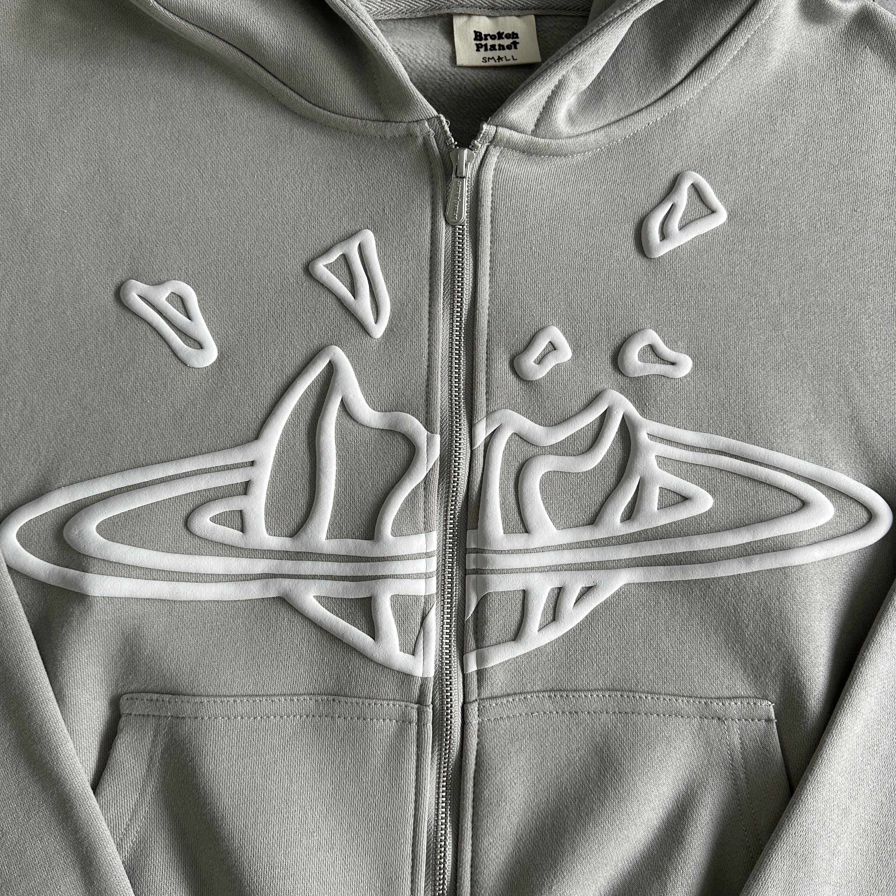 Broken P Zip Up  Suit