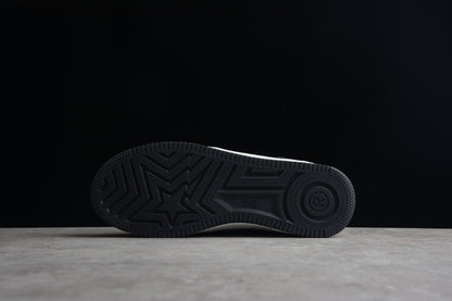 Bape Sta Schwarzes Lackleder