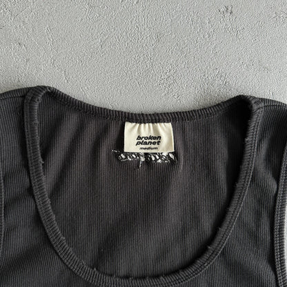 Broken Planet Womens Washed Tank Top