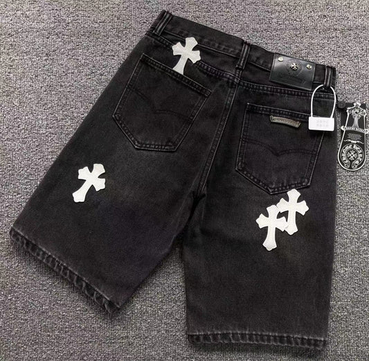 Chrome Hearts Jeans Shorts