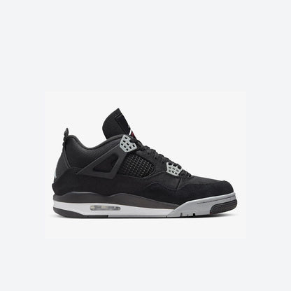 AJ4 Retro "Black Canvas"