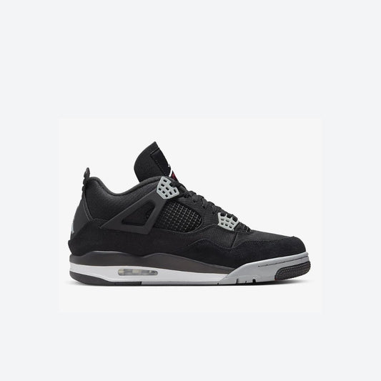 AJ4 Retro "Black Canvas"