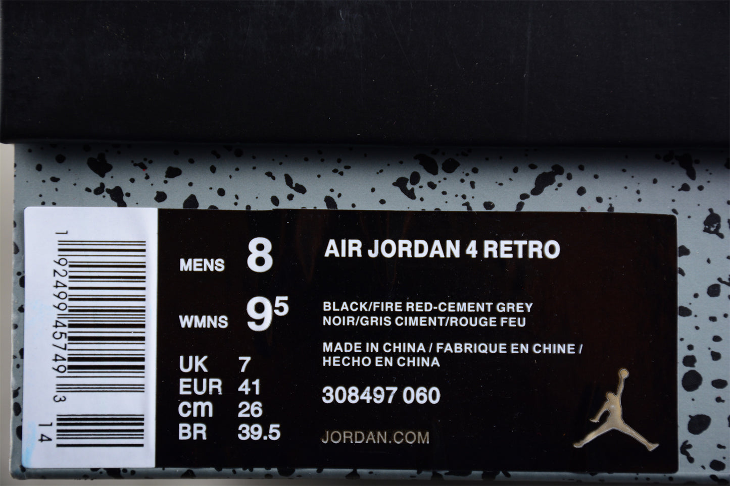 AJ4 Retro Bred