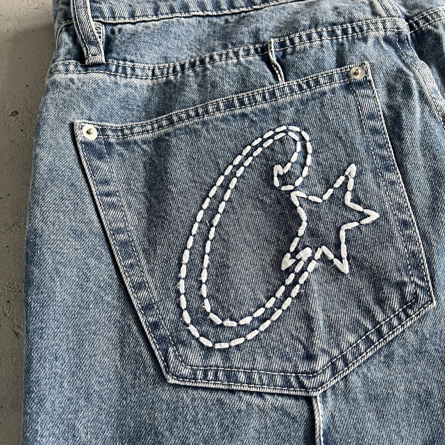 Corteiz Denim Jeanshose
