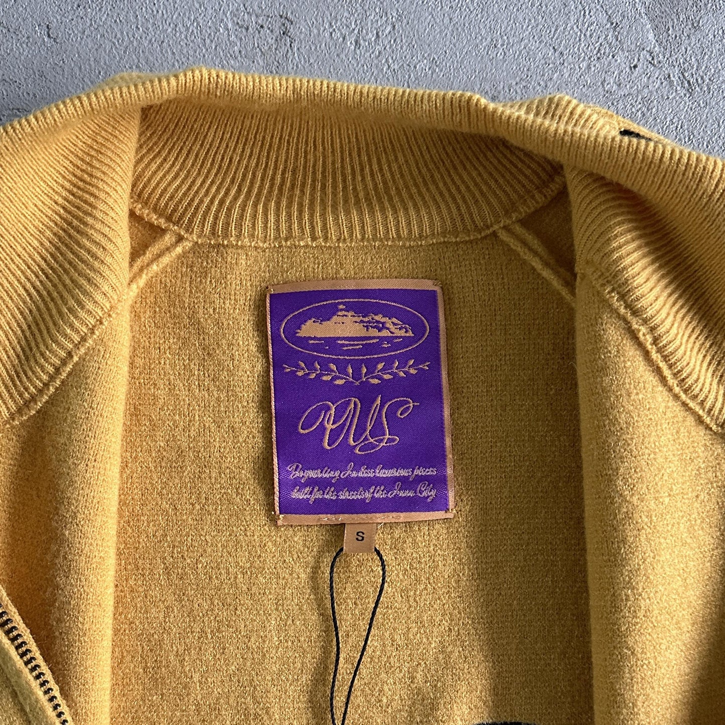 Corteiz Fleece Strickreißverschluss