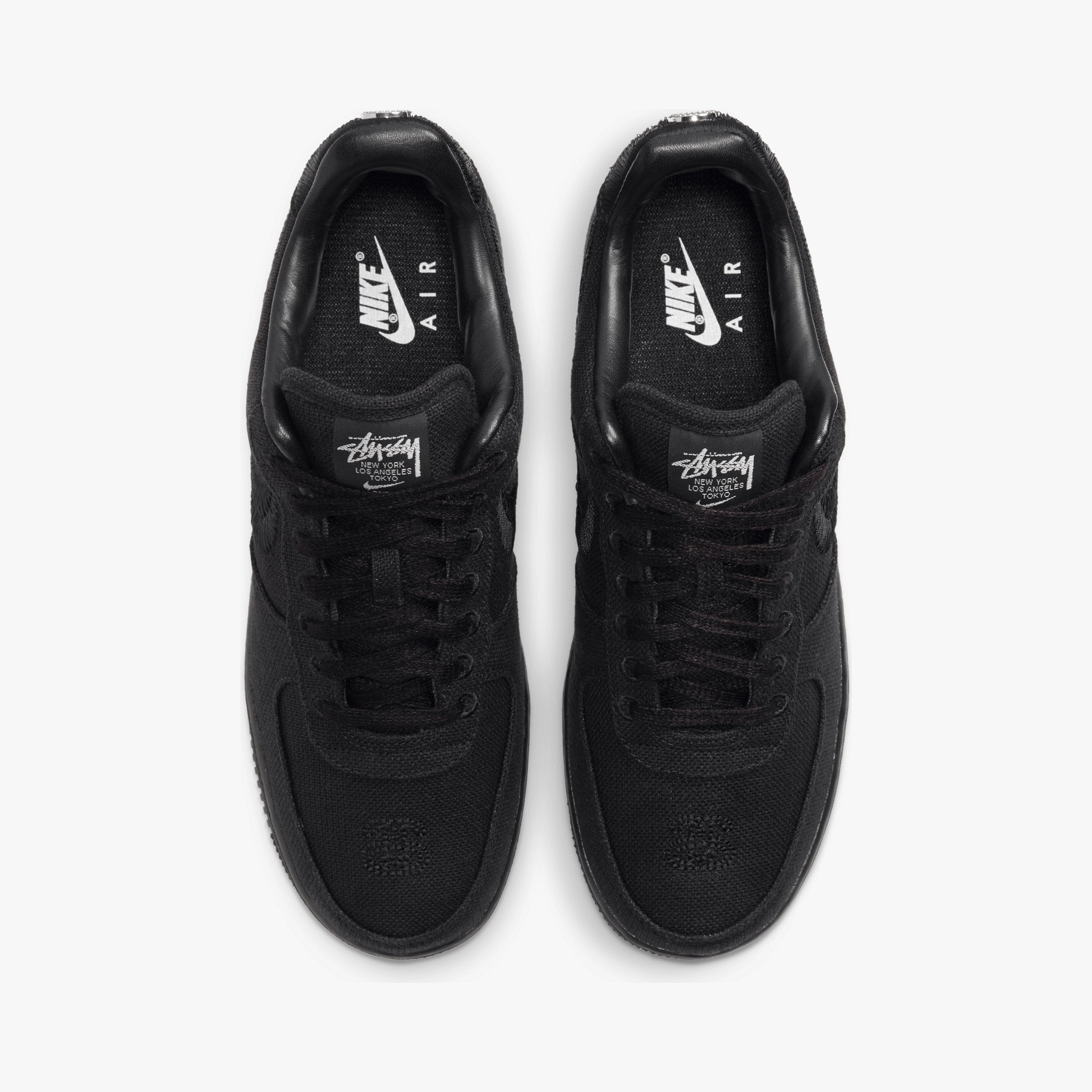 Nike x Stussy Air Force 1 Low Triple Black