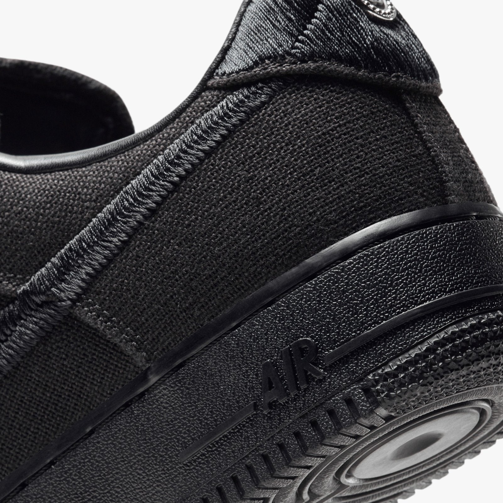 Nike x Stussy Air Force 1 Low Triple Black