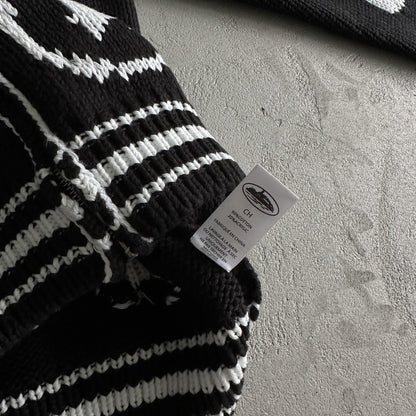 Corteiz schwerer Jacquard-Strickpullover