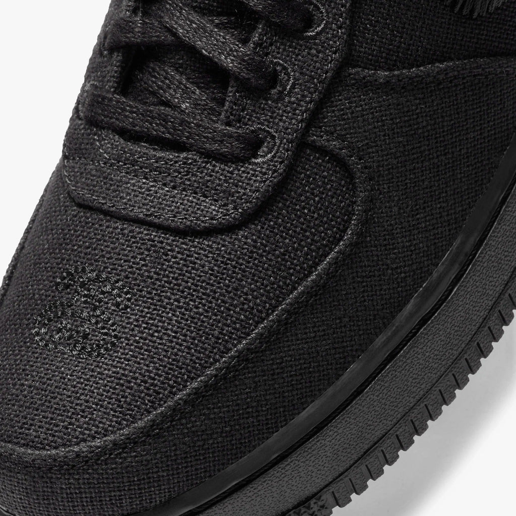 Nike x Stussy Air Force 1 Low Triple Black