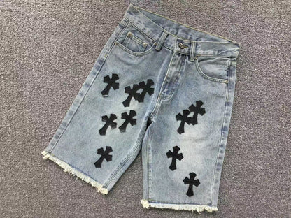 Chrome Hearts Jeans Shorts