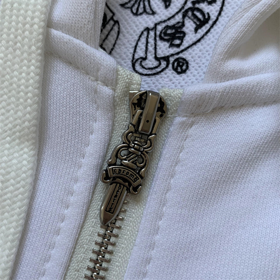 Chrome Hearts Zip-Hoodie