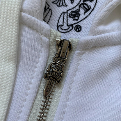 Chrome Hearts Zip-Hoodie