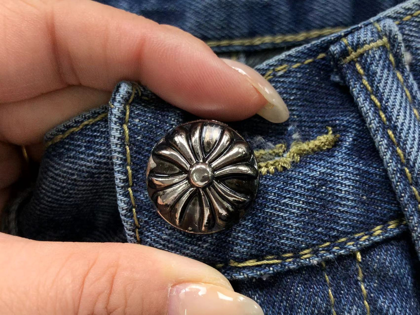 Chrome Hearts Jeans Shorts