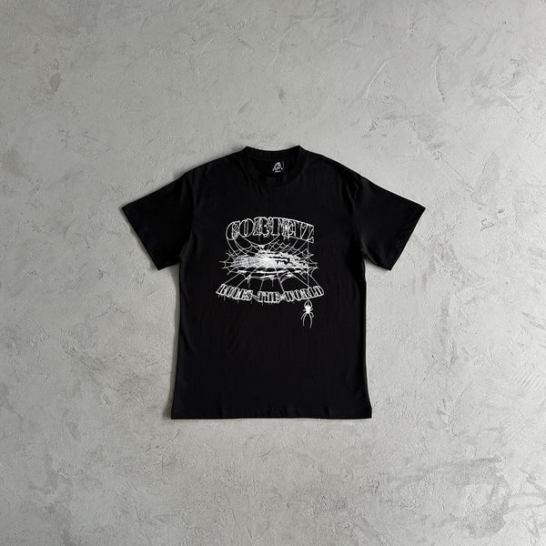 Corteiz Spinnennetz-T-Shirt 