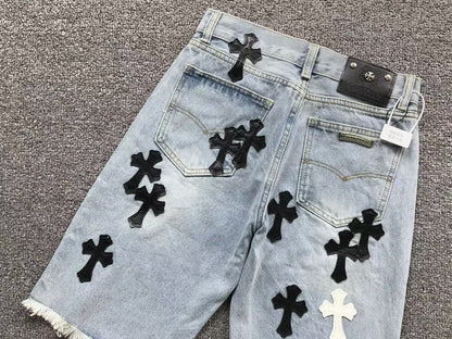Chrome Hearts Jeans Shorts